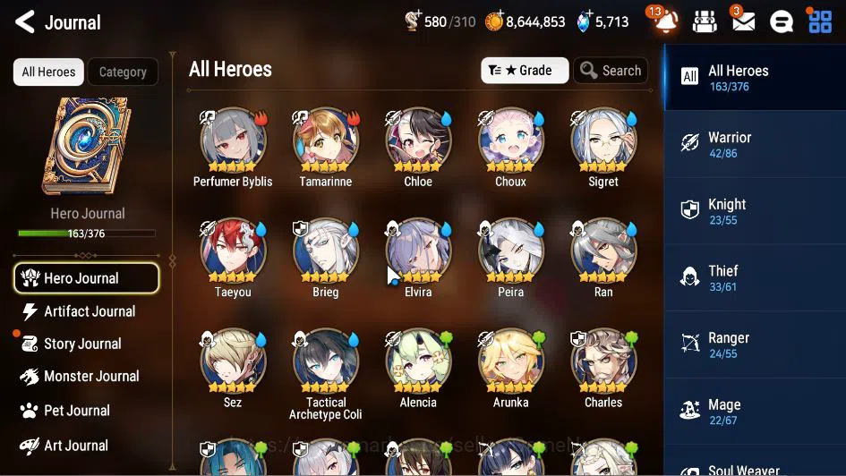 Epic Seven Accounts GLOBAL Verif|9 ML(Notos, DD Ray,LOT Scales, AElena image 20