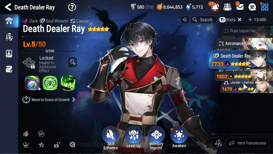 Epic Seven Accounts GLOBAL Verif|9 ML(Notos, DD Ray,LOT Scales, AElena image 3