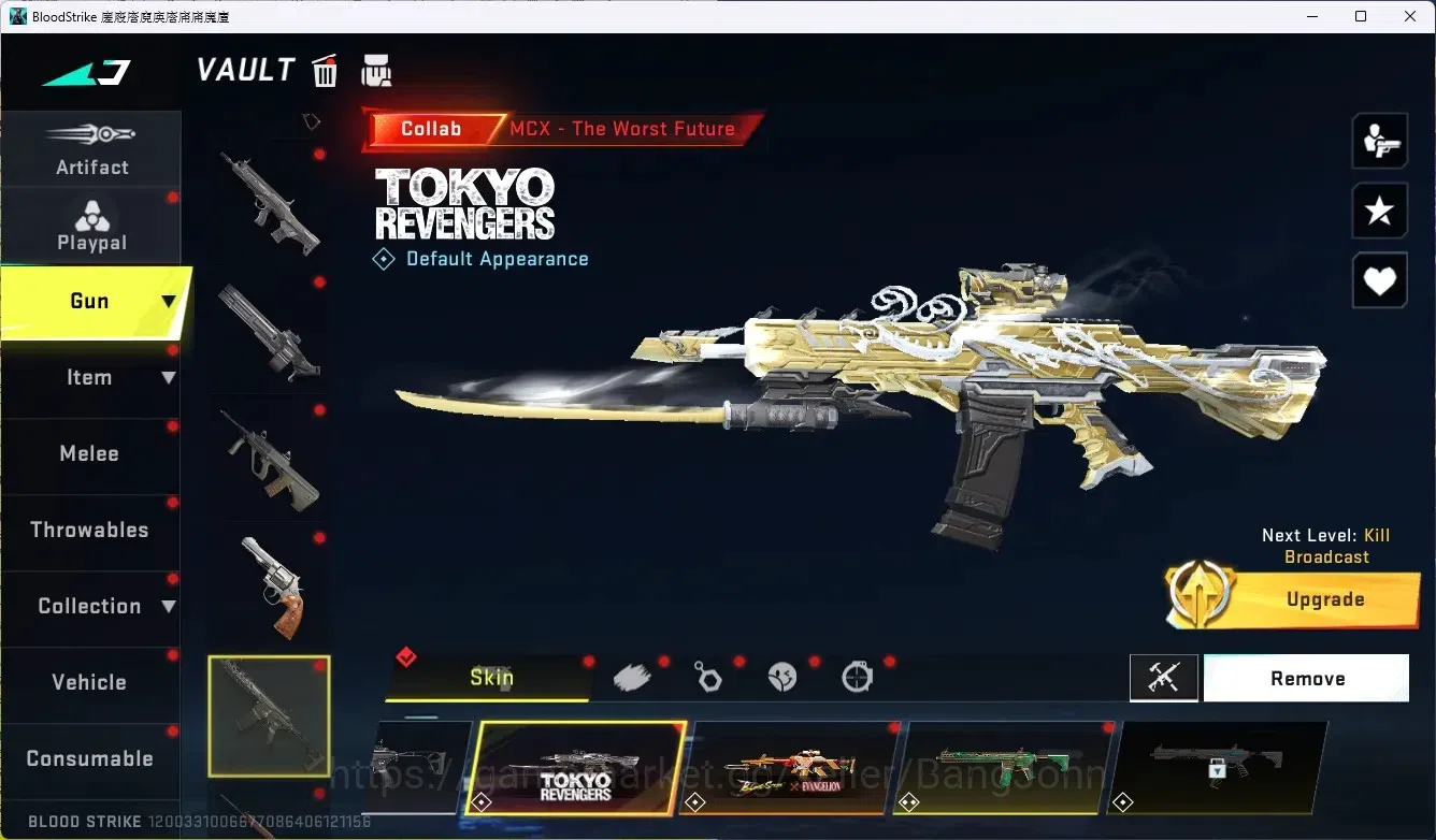 Blood Strike Accounts ASIA|1 Eternal: Desert Eagle-Scorpius|8 Collab Gun image 13