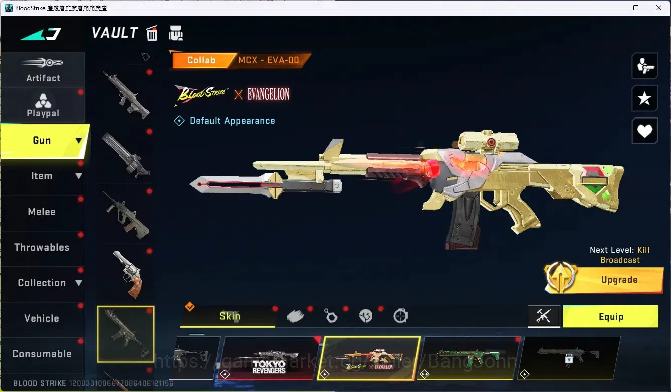 Blood Strike Accounts ASIA|1 Eternal: Desert Eagle-Scorpius|8 Collab Gun image 14
