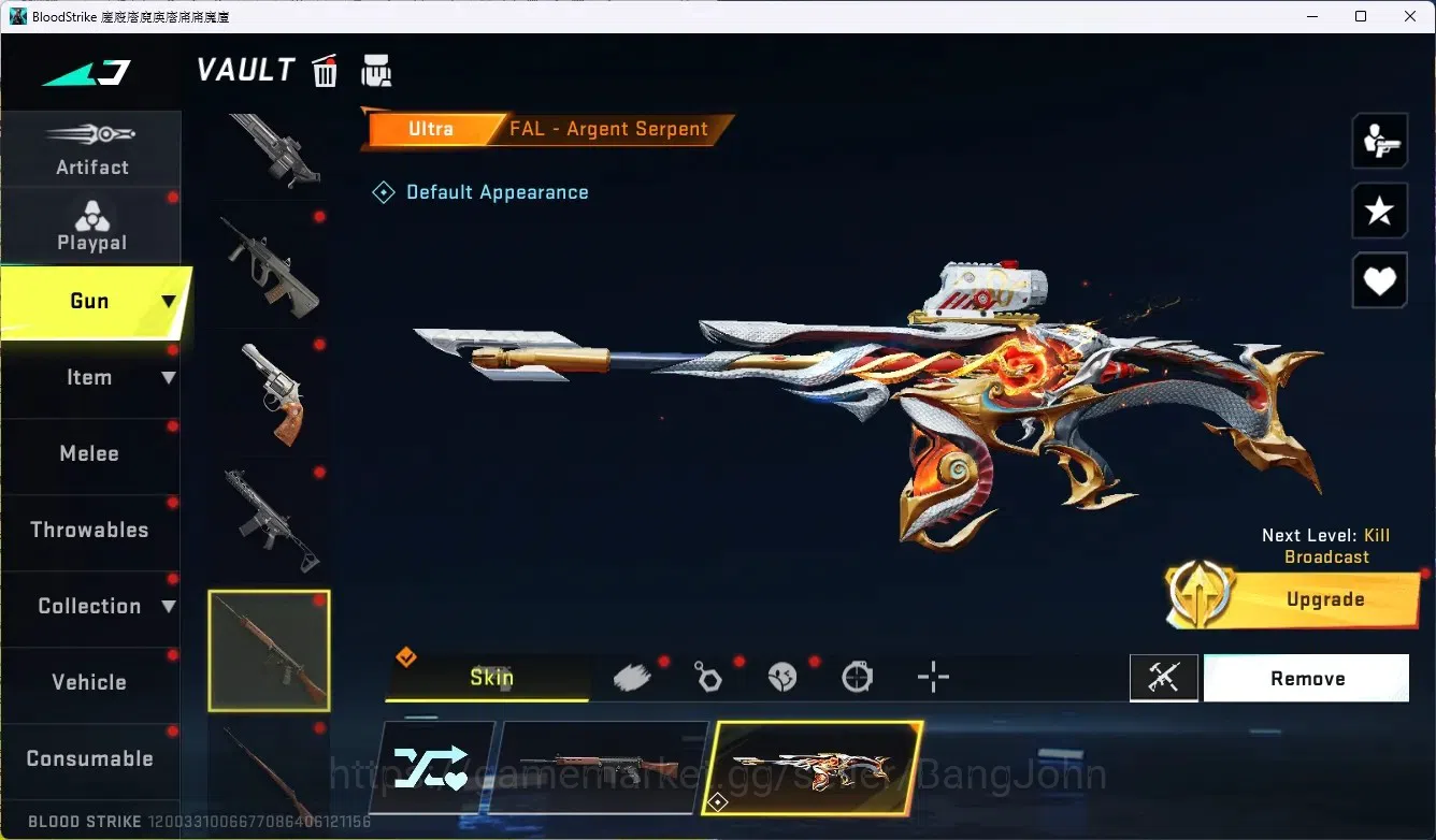 Blood Strike Accounts ASIA|1 Eternal: Desert Eagle-Scorpius|8 Collab Gun image 15