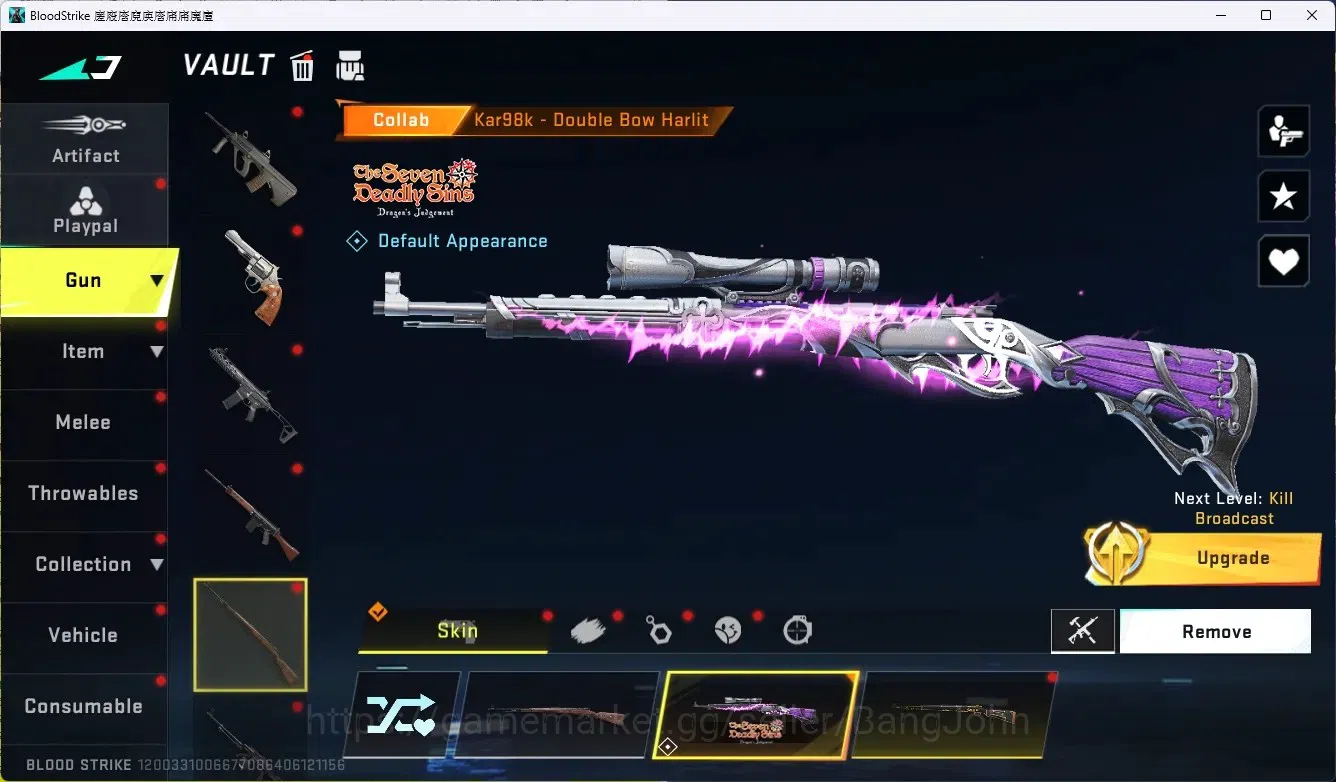 Blood Strike Accounts ASIA|1 Eternal: Desert Eagle-Scorpius|8 Collab Gun image 16