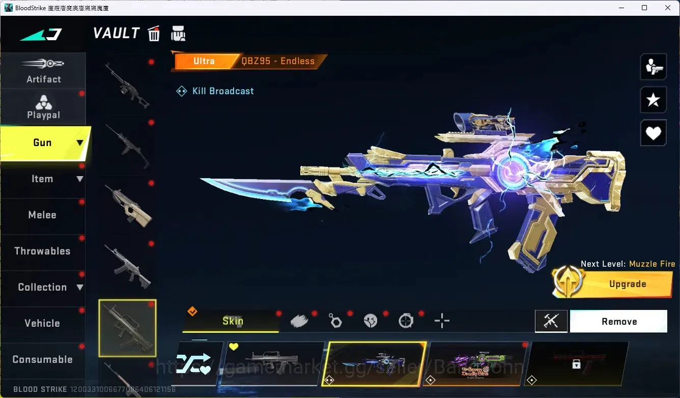 Blood Strike Accounts ASIA|1 Eternal: Desert Eagle-Scorpius|8 Collab Gun image 19