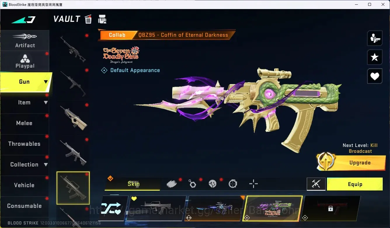 Blood Strike Accounts ASIA|1 Eternal: Desert Eagle-Scorpius|8 Collab Gun image 20