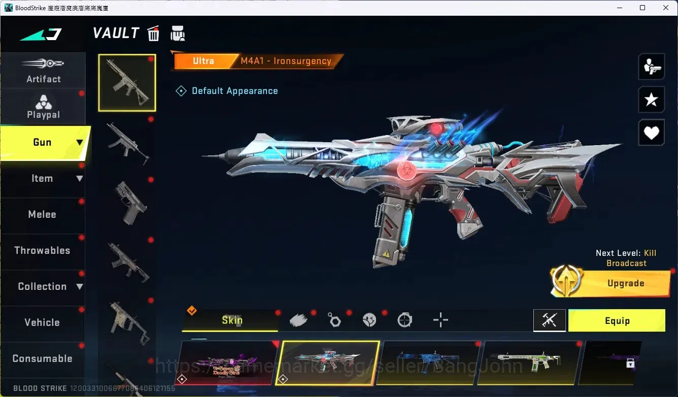 Blood Strike Accounts ASIA|1 Eternal: Desert Eagle-Scorpius|8 Collab Gun image 3