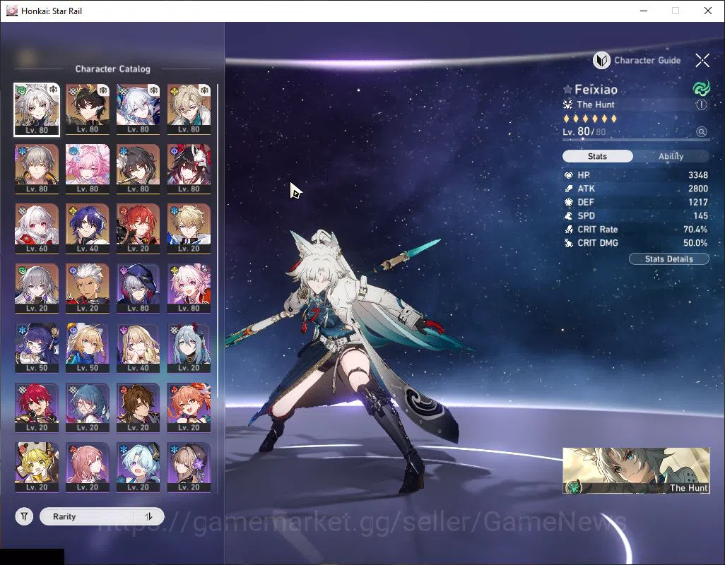 Honkai Star Rail Accounts Asia|TL 67|9 Limited|[Feixiao,Yaoguang,Cyrene]+Sig image 3