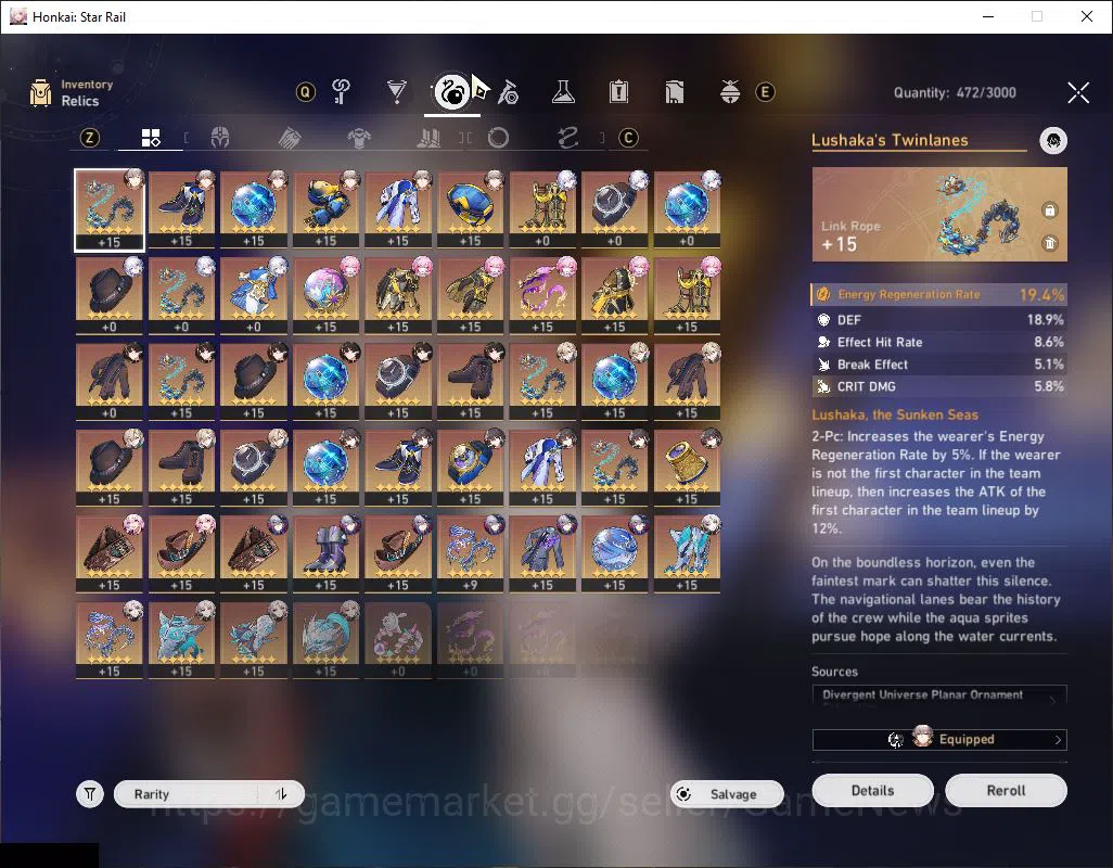 Honkai Star Rail Accounts Asia|TL 67|9 Limited|[Feixiao,Yaoguang,Cyrene]+Sig image 6
