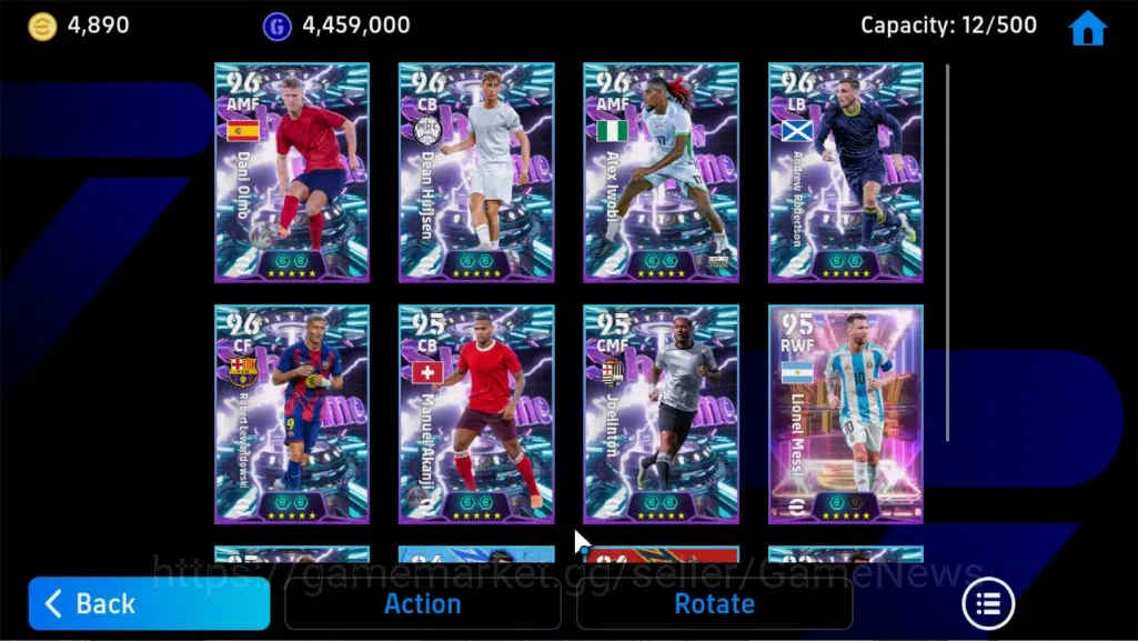 eFootball Accounts Legends & Iconic Players Android|Coin 4,8k|BigTime Luis Suarez|Epic Oliver Kahn,Marco van Basten,Andy 12