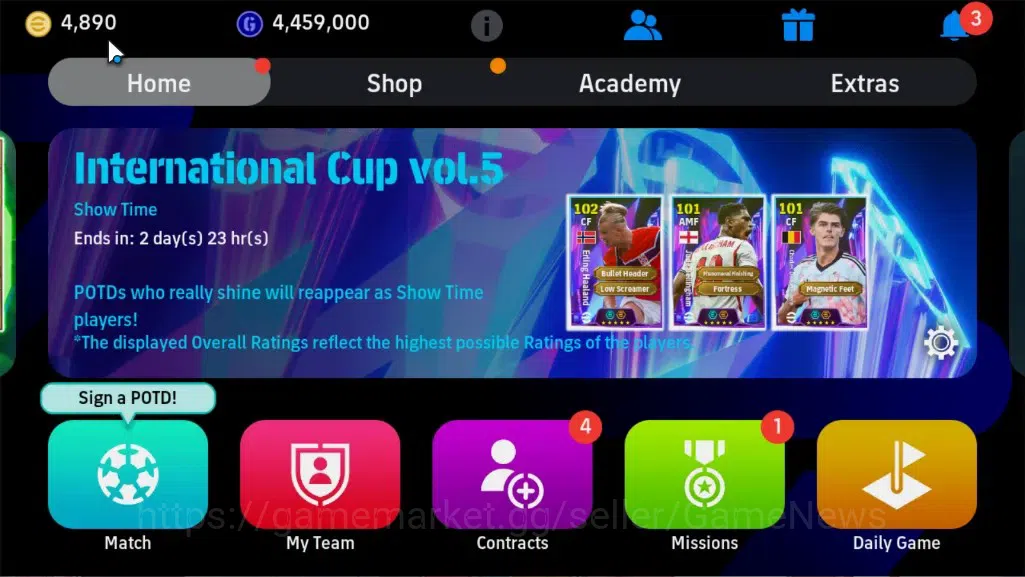 eFootball Accounts Legends & Iconic Players Android|Coin 4,8k|BigTime Luis Suarez|Epic Oliver Kahn,Marco van Basten,Andy 2
