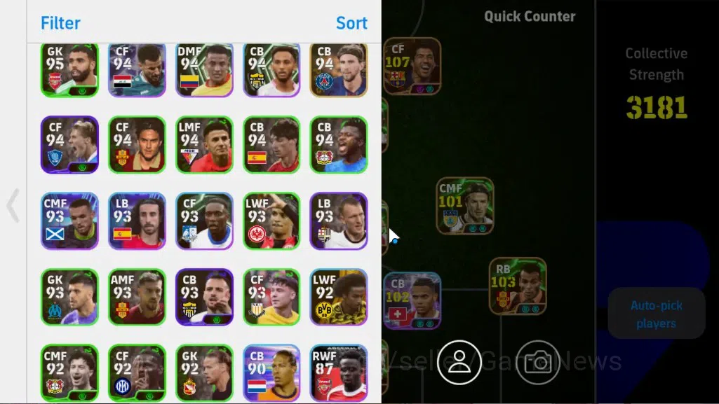 eFootball Accounts Legends & Iconic Players Android|Coin 4,8k|BigTime Luis Suarez|Epic Oliver Kahn,Marco van Basten,Andy 4