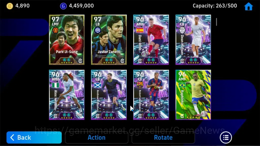 eFootball Accounts Legends & Iconic Players Android|Coin 4,8k|BigTime Luis Suarez|Epic Oliver Kahn,Marco van Basten,Andy 7