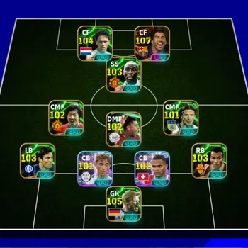 eFootball Accounts Legends & Iconic Players Android|Coin 4,8k|BigTime Luis Suarez|Epic Oliver Kahn,Marco van Basten,Andy