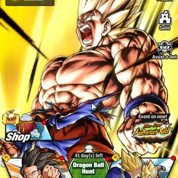 Dragon Ball Legends High-End 236M TotalPower|LV158|5UL+19LL|SSG SS Gogeta,2 SS  image 1
