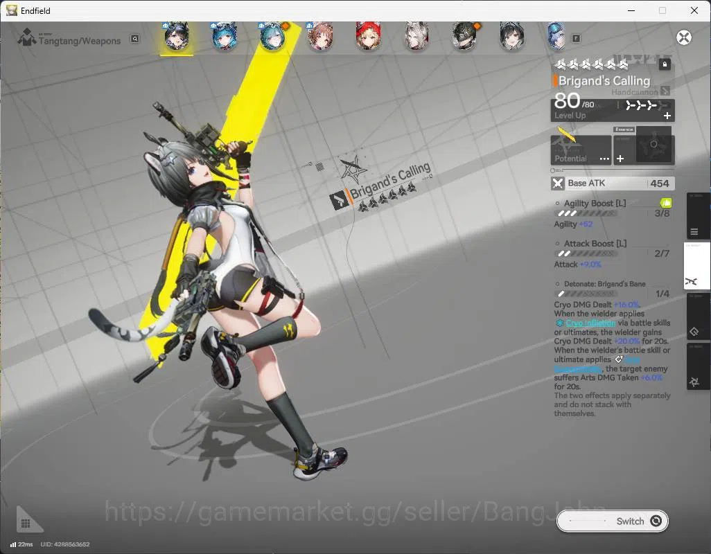 Arknights: Endfield Accounts ASIA | LVL 49 | WP 6s 7| tangtang sign, Ardelia si image 11