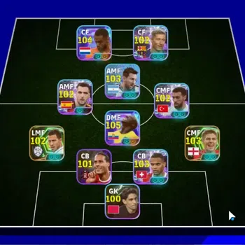 eFootball Accounts Legends & Iconic Players Android|6Epic(Steven Gerrard,Raul,Serginho)|Show Time Moises Caicedo,Cody