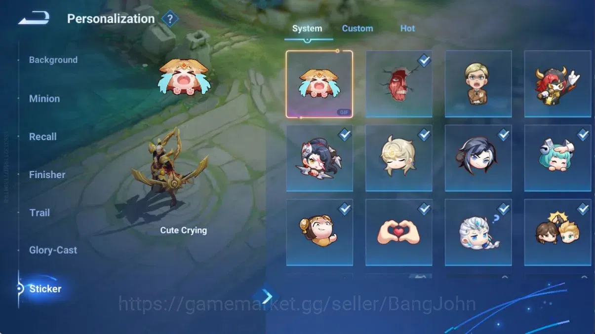 Honor of Kings Accounts Global | 46H 22S | LNY 2024 skin, EVENT EXCLUSIVE image 12