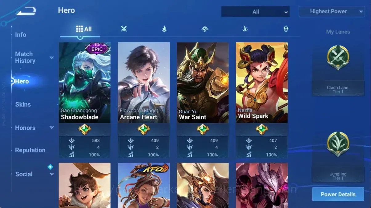 Honor of Kings Accounts Global | 46H 22S | LNY 2024 skin, EVENT EXCLUSIVE image 2
