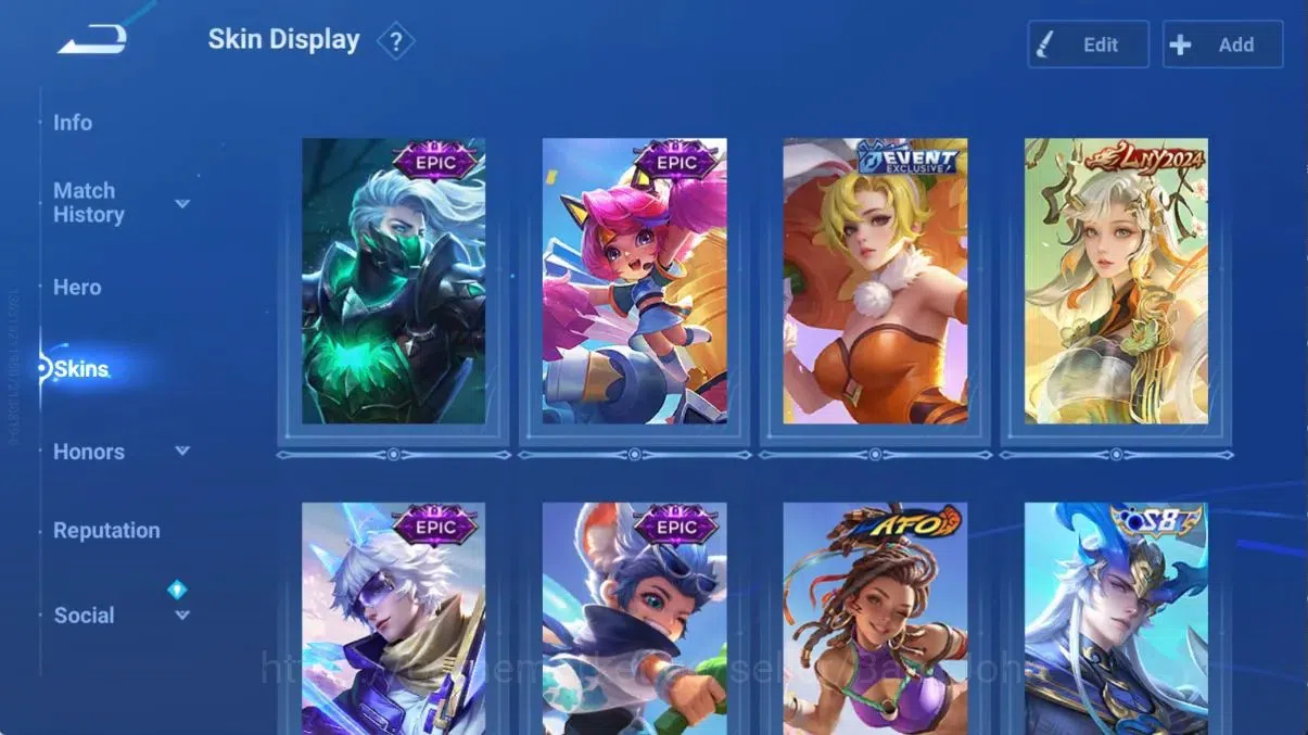 Honor of Kings Accounts Global | 46H 22S | LNY 2024 skin, EVENT EXCLUSIVE image 3