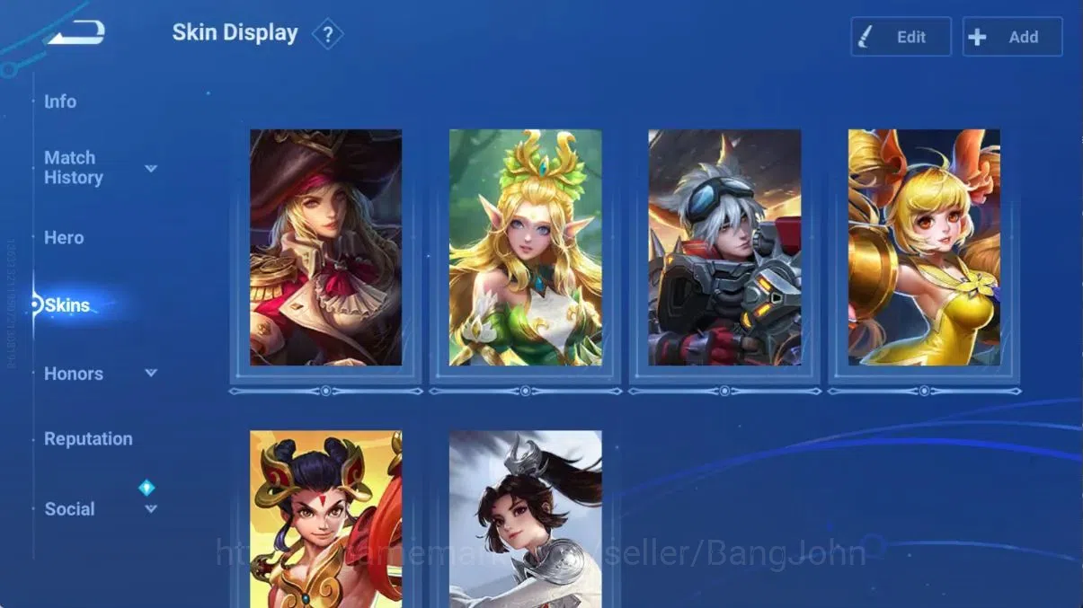 Honor of Kings Accounts Global | 46H 22S | LNY 2024 skin, EVENT EXCLUSIVE image 5