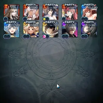 Grand Summoners Accounts End-Game Global|Rank 47|10 Ascend 3 TW|(Beta,Last Miracle Isliid,BB Milim)+TW,S Miyu,Chloe,SS