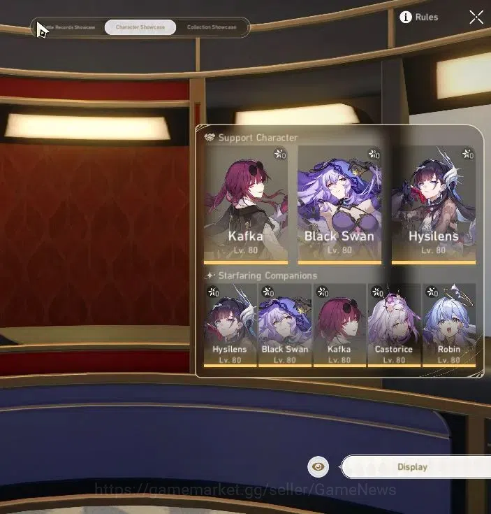 Honkai Star Rail Accounts Asia|TL 67|Prem Team DoT|13 Limited|Aglaea+Sign,Hy image 2