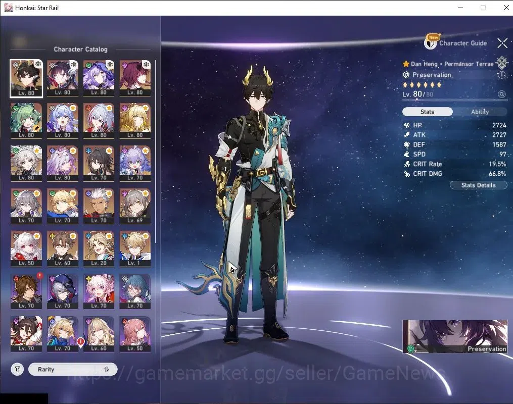 Honkai Star Rail Accounts Asia|TL 67|Prem Team DoT|13 Limited|Aglaea+Sign,Hy image 4
