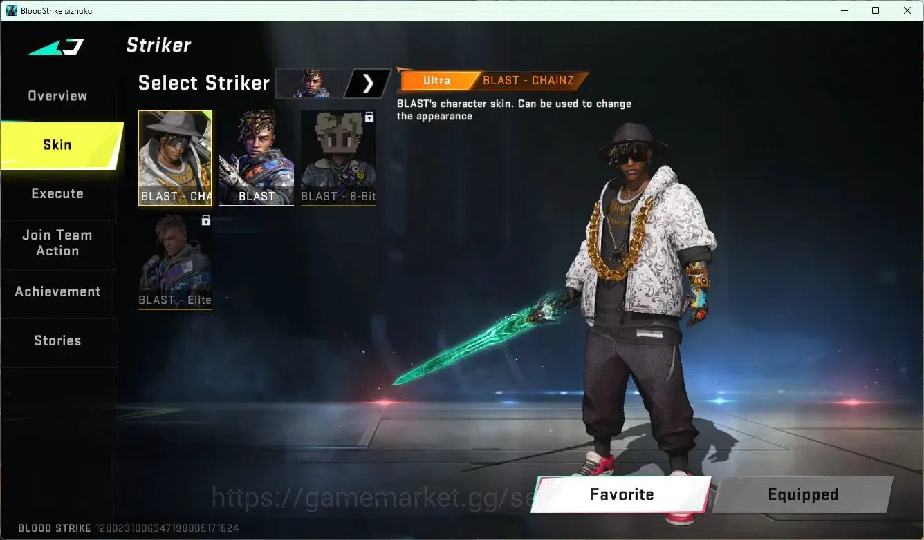 Blood Strike Accounts ASIA | 1 LIMITED GUN | 2 ULTRA STRIKER | 3 ULTRA G image 1
