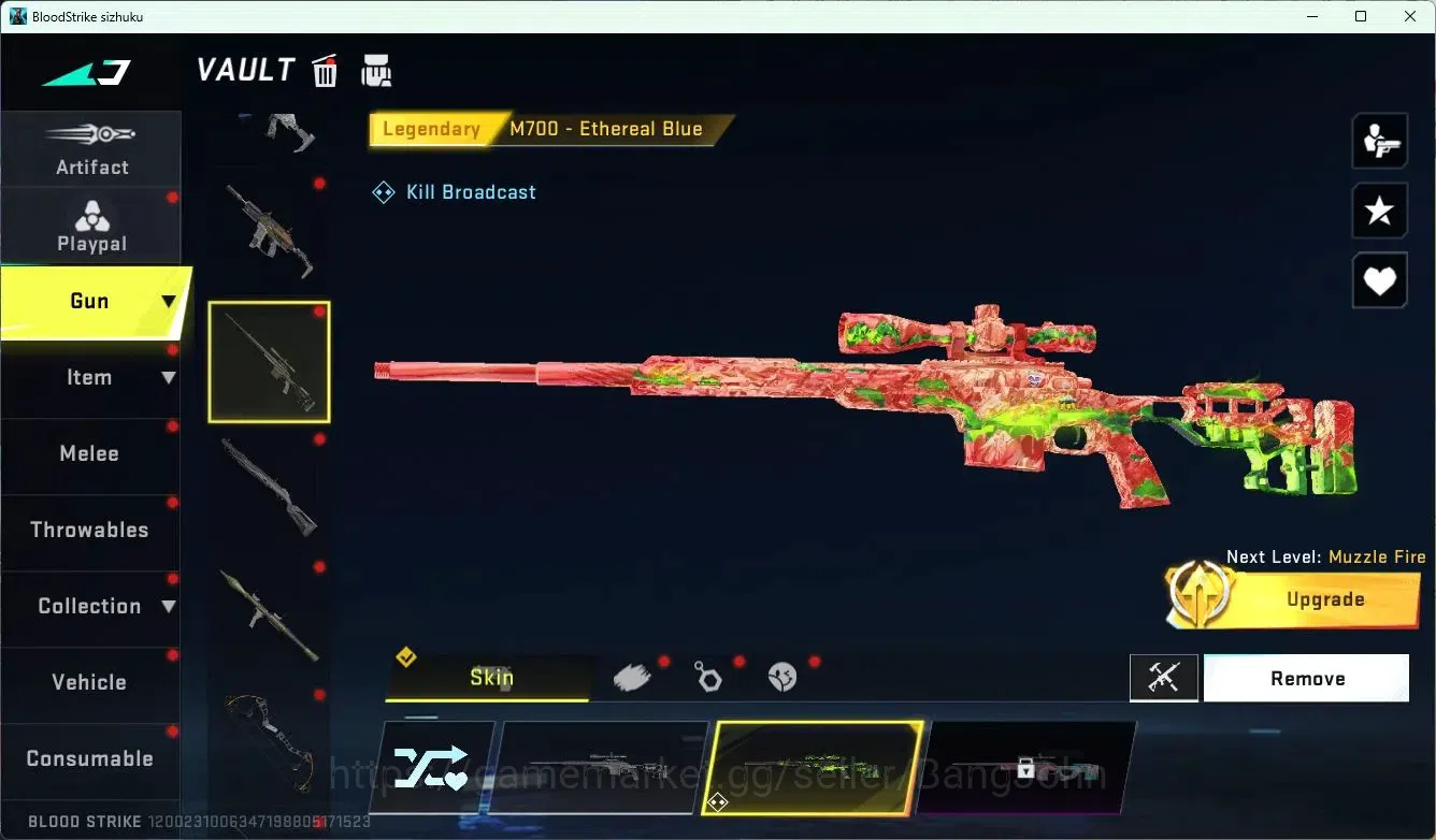 Blood Strike Accounts ASIA | 1 LIMITED GUN | 2 ULTRA STRIKER | 3 ULTRA G image 10