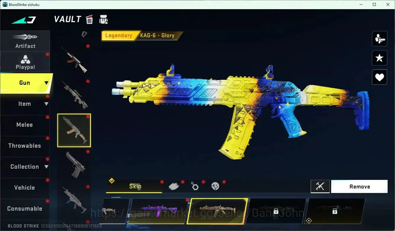Blood Strike Accounts ASIA | 1 LIMITED GUN | 2 ULTRA STRIKER | 3 ULTRA G image 13