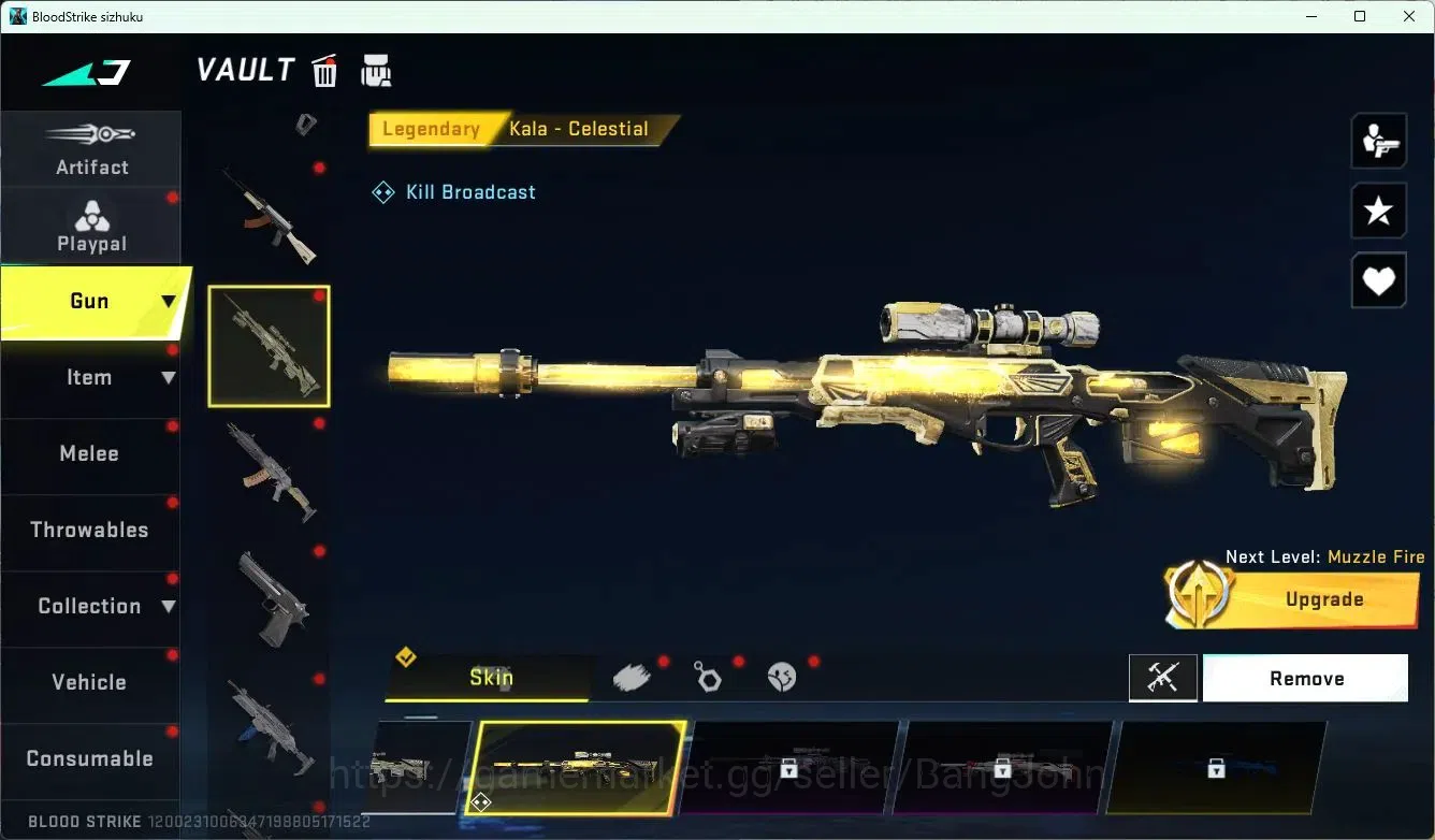Blood Strike Accounts ASIA | 1 LIMITED GUN | 2 ULTRA STRIKER | 3 ULTRA G image 14