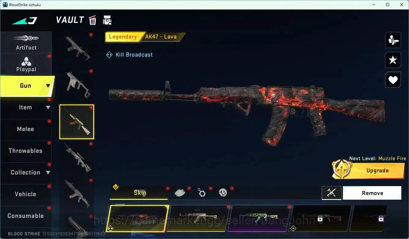 Blood Strike Accounts ASIA | 1 LIMITED GUN | 2 ULTRA STRIKER | 3 ULTRA G image 15