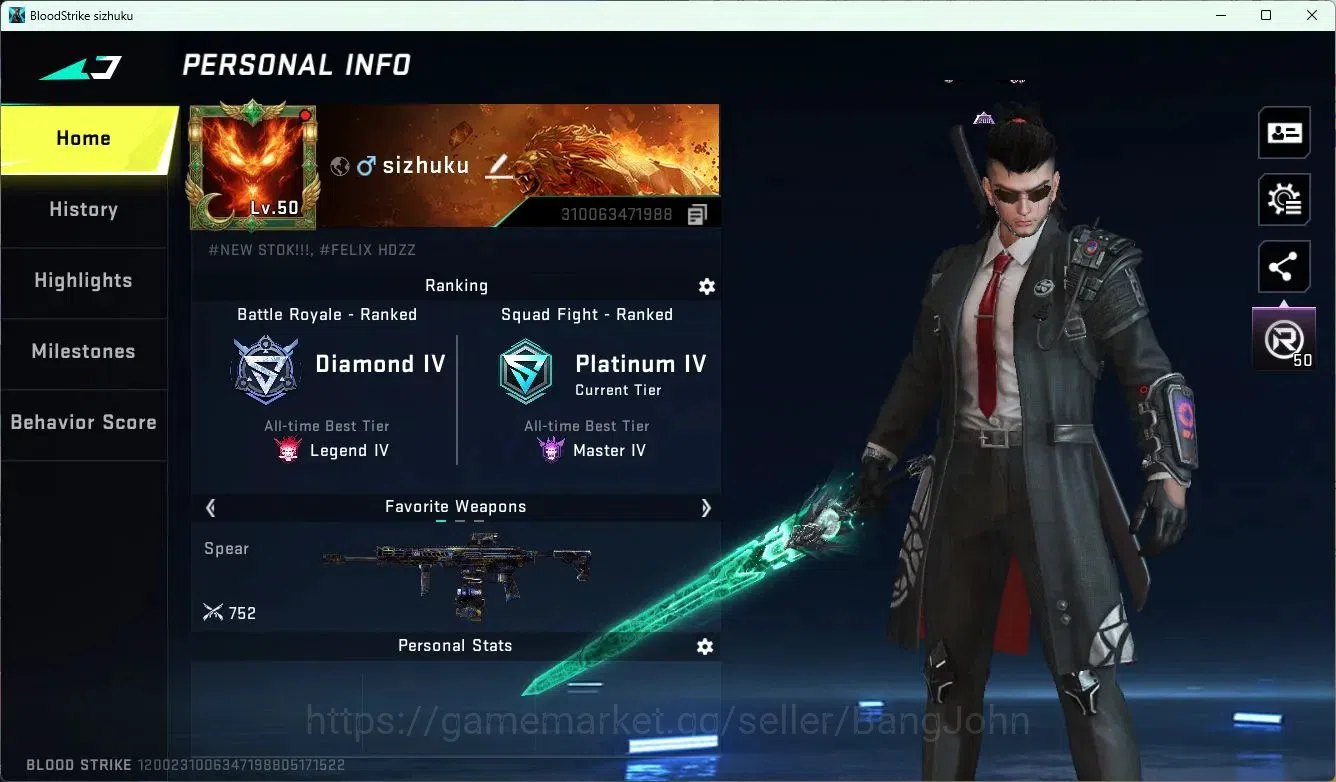 Blood Strike Accounts ASIA | 1 LIMITED GUN | 2 ULTRA STRIKER | 3 ULTRA G image 18