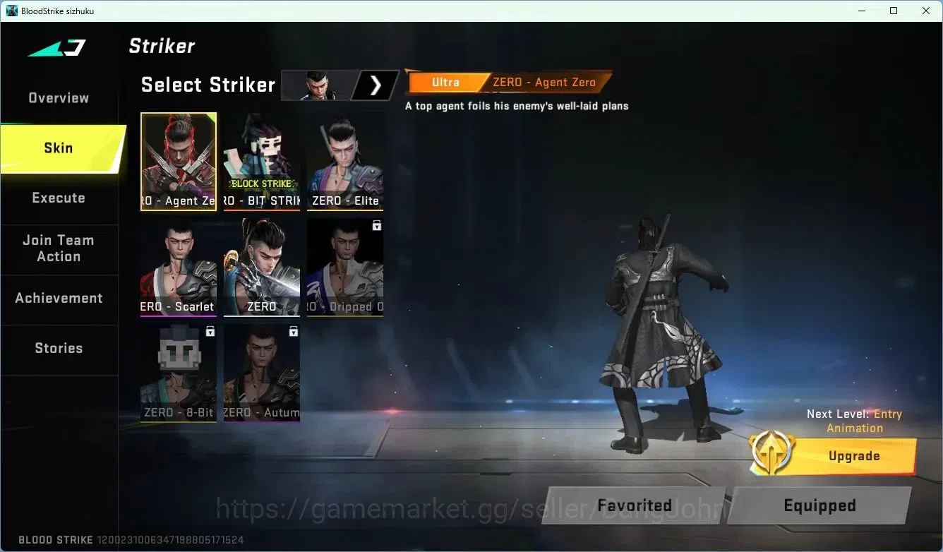 Blood Strike Accounts ASIA | 1 LIMITED GUN | 2 ULTRA STRIKER | 3 ULTRA G image 2