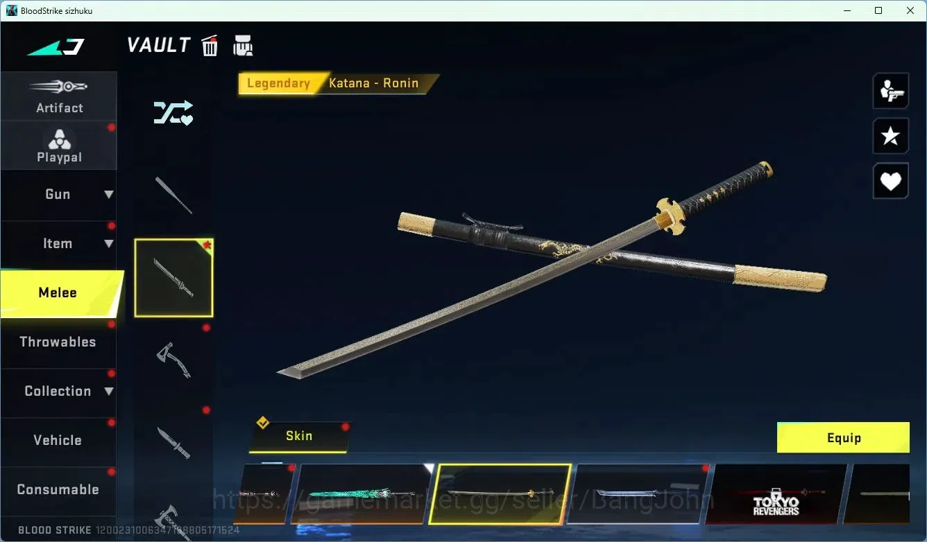 Blood Strike Accounts ASIA | 1 LIMITED GUN | 2 ULTRA STRIKER | 3 ULTRA G image 4