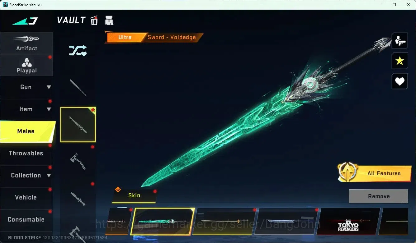 Blood Strike Accounts ASIA | 1 LIMITED GUN | 2 ULTRA STRIKER | 3 ULTRA G image 5