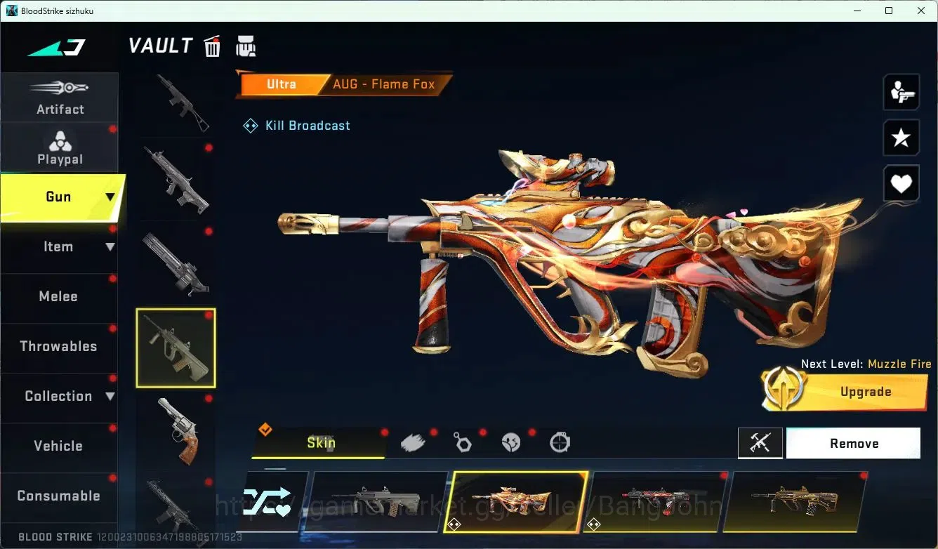 Blood Strike Accounts ASIA | 1 LIMITED GUN | 2 ULTRA STRIKER | 3 ULTRA G image 6