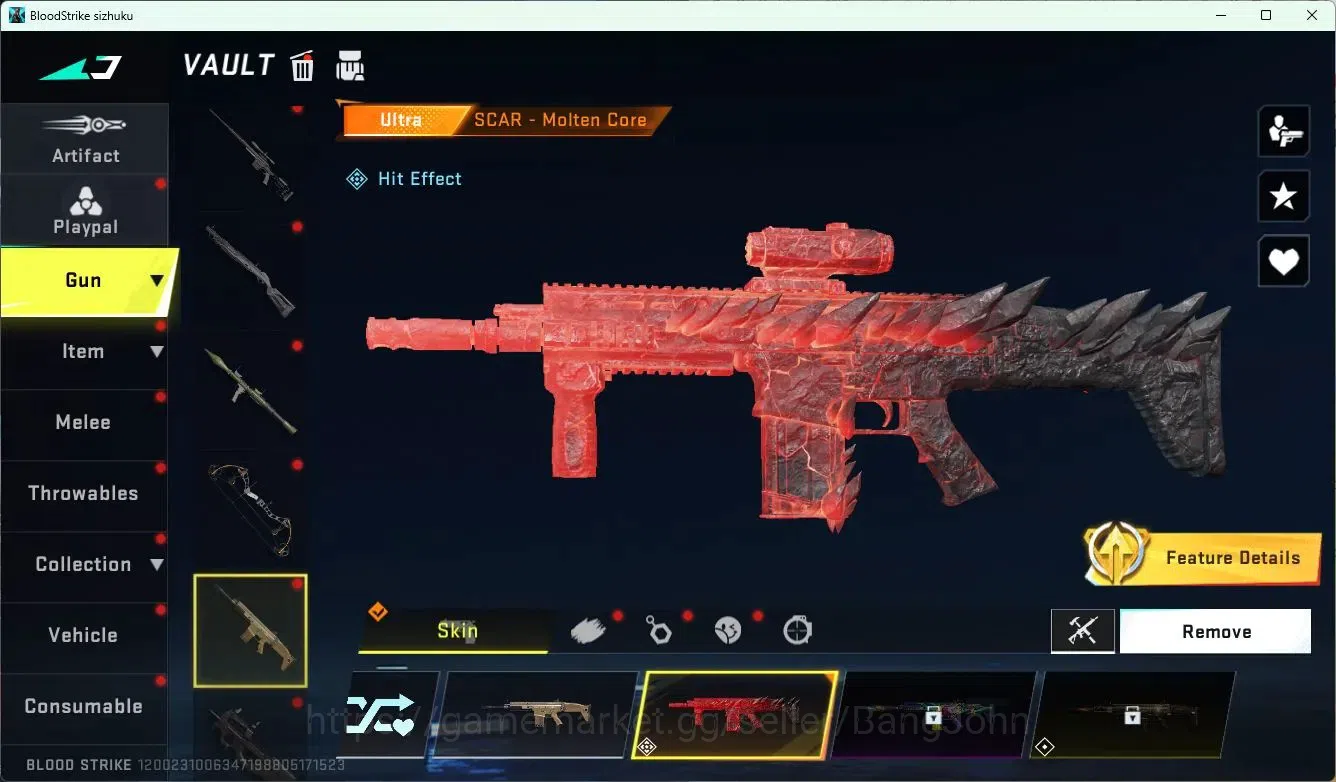 Blood Strike Accounts ASIA | 1 LIMITED GUN | 2 ULTRA STRIKER | 3 ULTRA G image 9