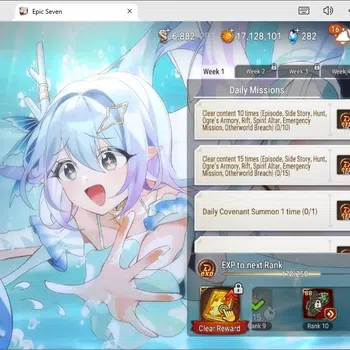Epic Seven Accounts High-End Global Unverif|11ML (E Ilynav,BArunka,S.E.Celine,D.Lilibet,LR Krau Etc.)|Bless ON|Stigma