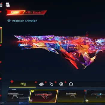 Blood Strike Accounts High-End ASIA|3 Eternal MP5 Bloodrift Lv5,Kar98k Netherflame Lv2,etc|Collab HK416 Mikey,etc|Meele