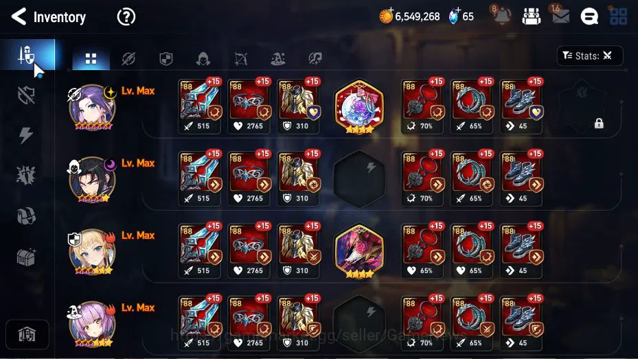 Epic Seven Accounts GLOBAL Unverif|New Era|2 ML(Salome, NC Landy)+ Set image 9