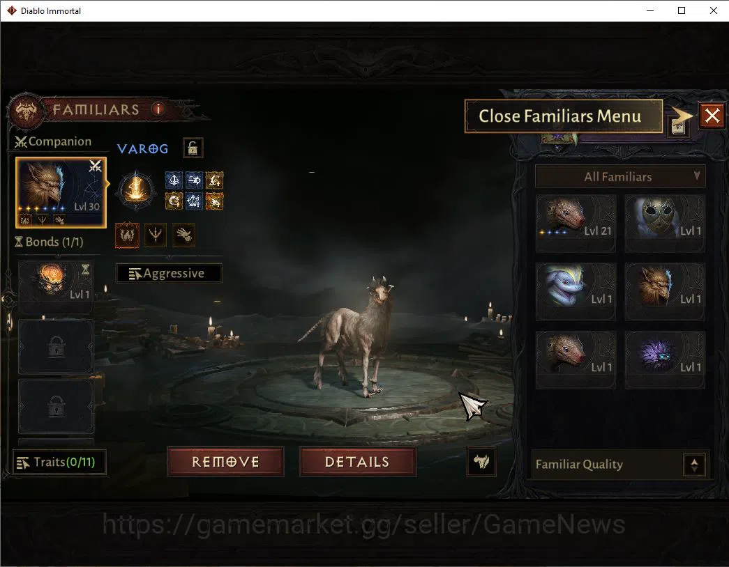 Diablo Immortal Accounts Mid-Tier SEA -Anu | Lv60 (492) | Crusader|33k CR | Reso 480 | Paragon Maledictor | Inferno I | Hell 11