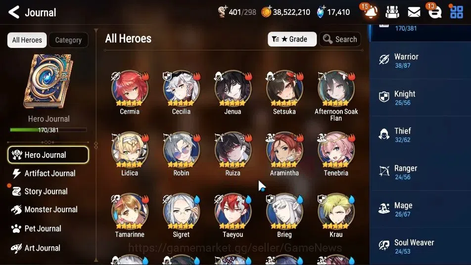 Epic Seven Accounts GLOBAL Unverif|NewEra|12 ML(School Nurse Yulha,Rhi image 7