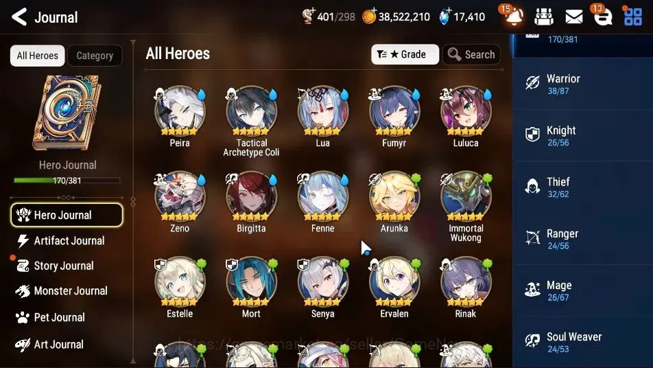 Epic Seven Accounts GLOBAL Unverif|NewEra|12 ML(School Nurse Yulha,Rhi image 8