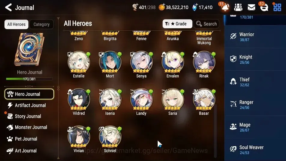 Epic Seven Accounts GLOBAL Unverif|NewEra|12 ML(School Nurse Yulha,Rhi image 9