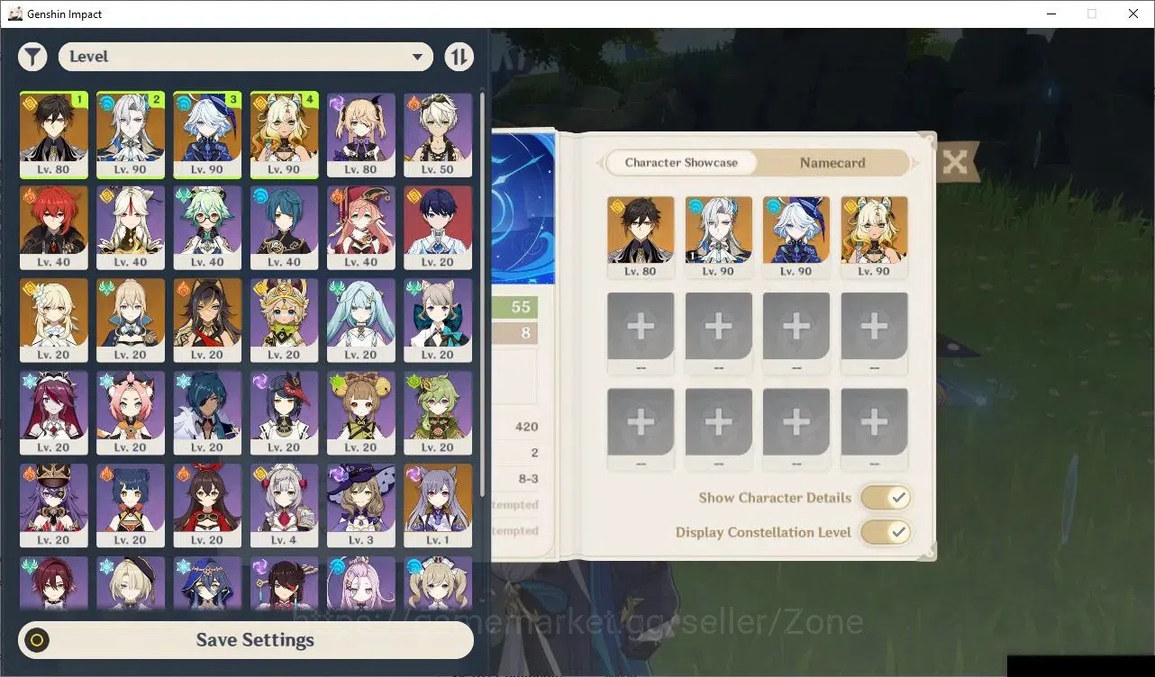 Genshin Impact Accounts Mid Game ASIA|AR 55|4 Limited CHAR+2 5*Weapon|Premium Neuvillette C1+Sign, Furina, Xilonen 2