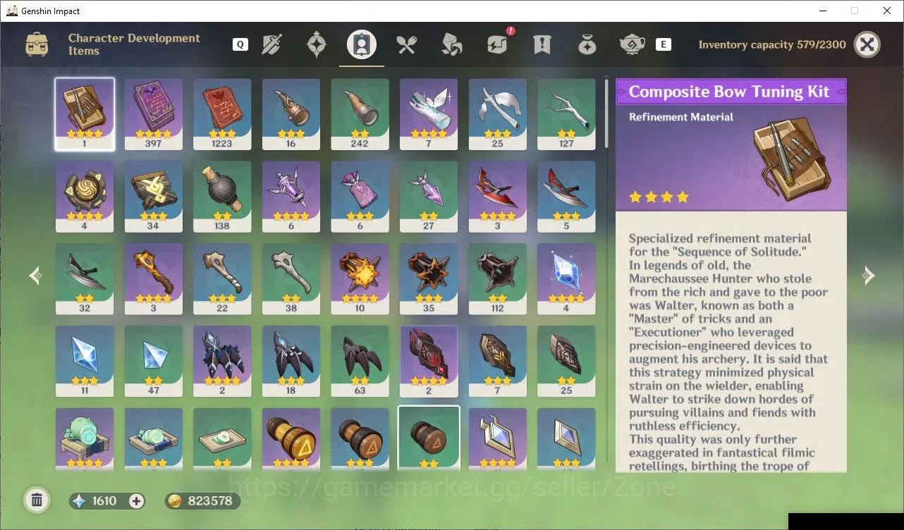 Genshin Impact Accounts Mid Game ASIA|AR 55|4 Limited CHAR+2 5*Weapon|Premium Neuvillette C1+Sign, Furina, Xilonen 7