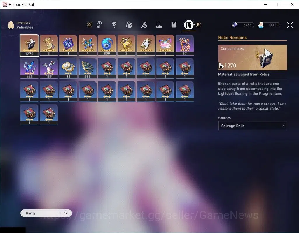 Honkai Star Rail Accounts Asia|TL 51|2 Golden Companion|5 Limited|Castorice+ image 10
