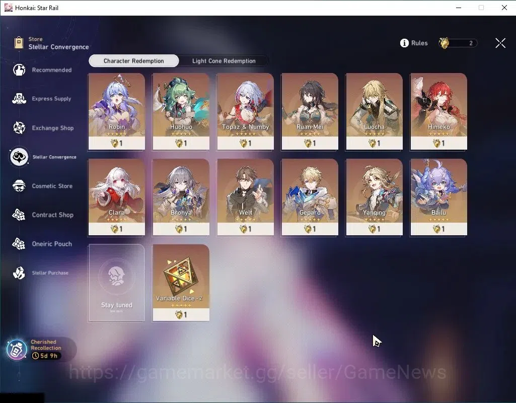 Honkai Star Rail Accounts Asia|TL 51|2 Golden Companion|5 Limited|Castorice+ image 13