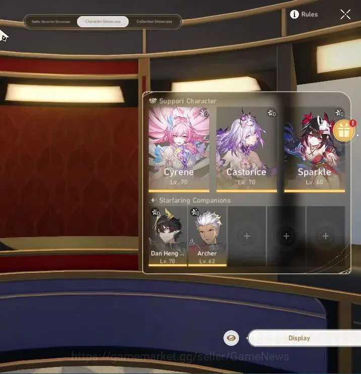 Honkai Star Rail Accounts Asia|TL 51|2 Golden Companion|5 Limited|Castorice+ image 2