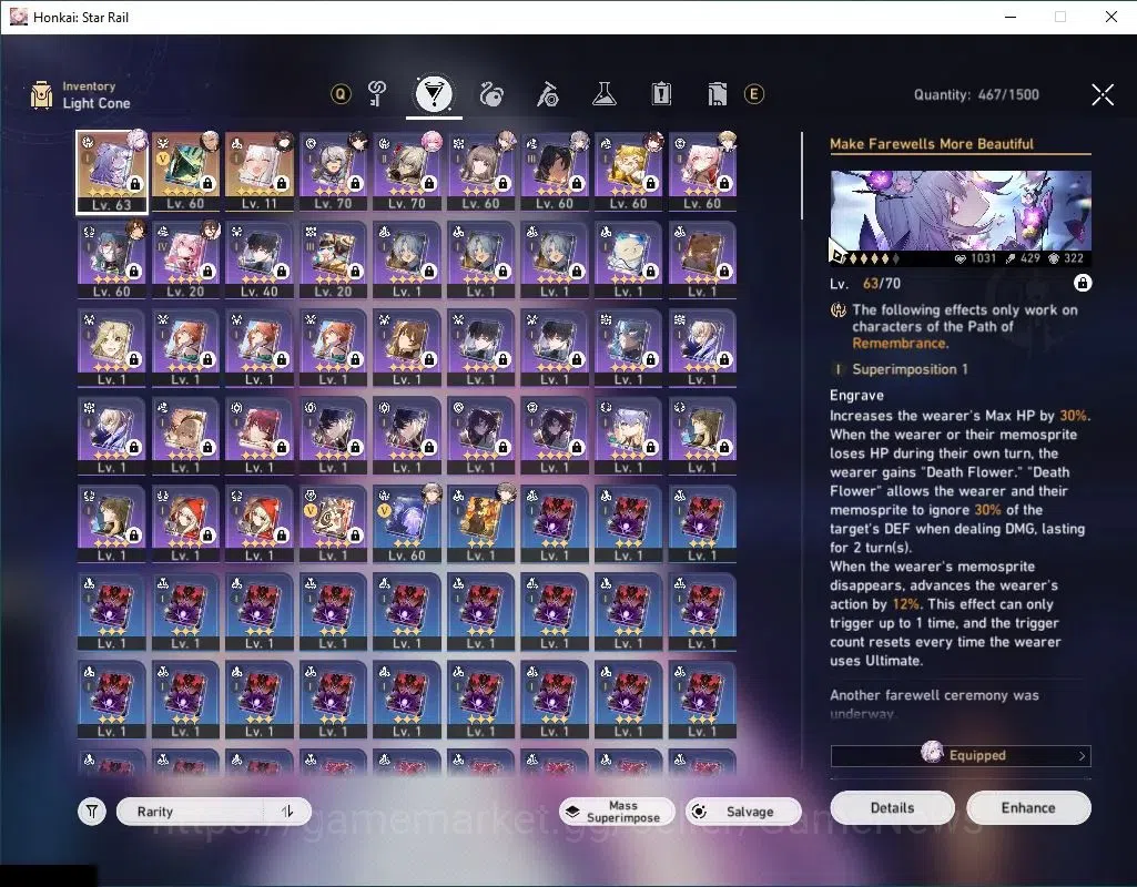 Honkai Star Rail Accounts Asia|TL 51|2 Golden Companion|5 Limited|Castorice+ image 5